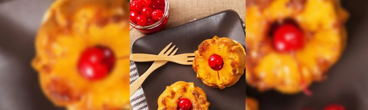 pineapple upside down cake cupcakes