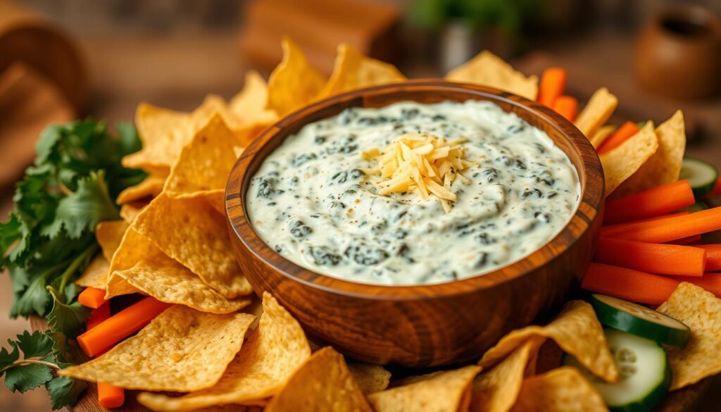 creamy spinach artichoke dip