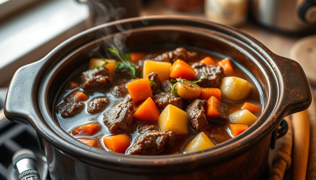 slow cooker beef stew recipe