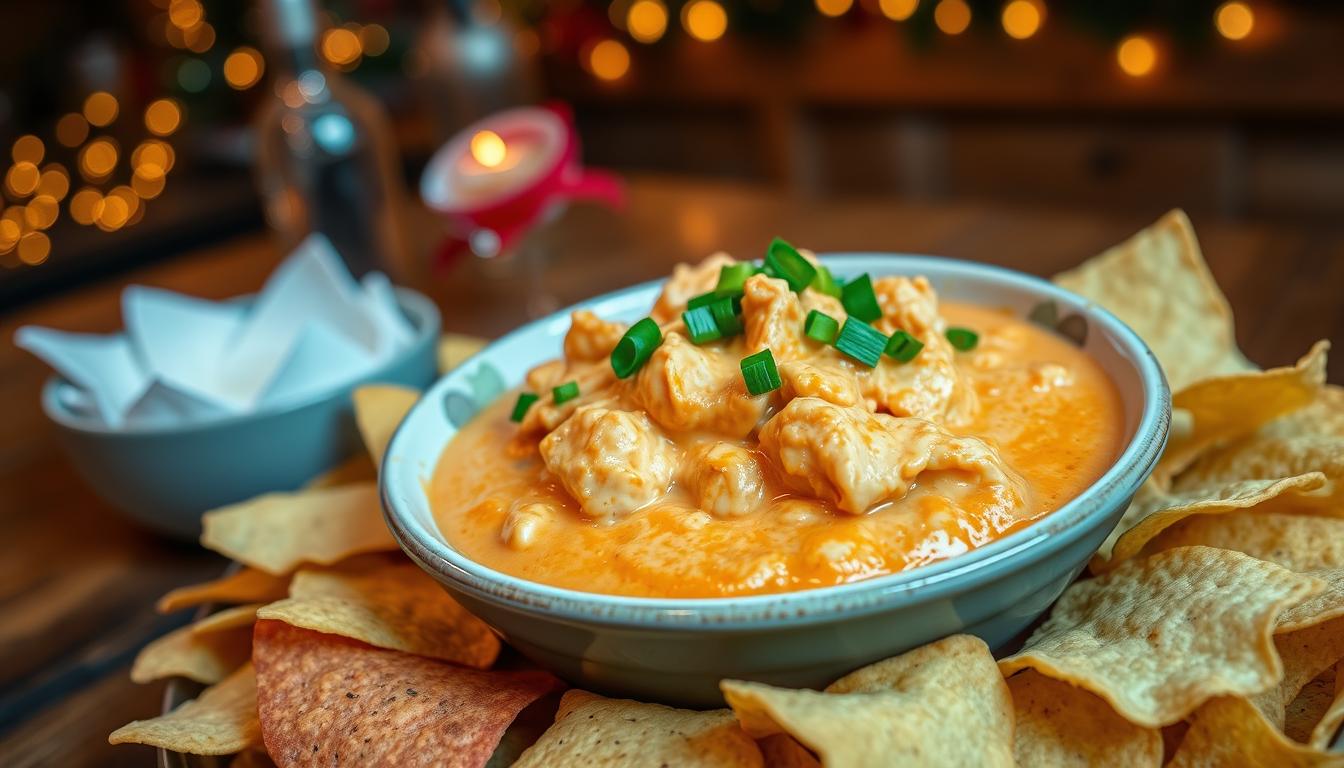 spicy buffalo chicken dip